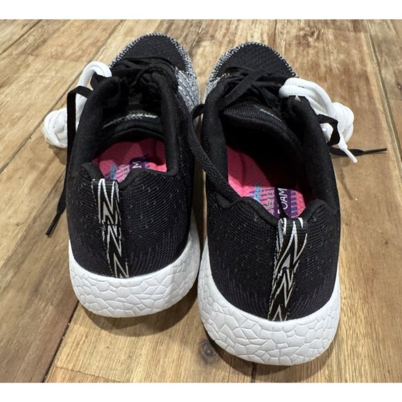 Sketchers Women's 8.5 Air Cooled Memory Foam Black Gray Comfort NEW - Picture 8 of 9